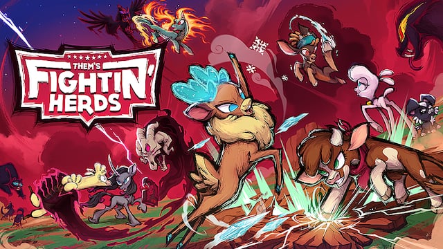 Front. Nintendo - Them's Fightin' Herds. - E10+ (Everyone 10+)