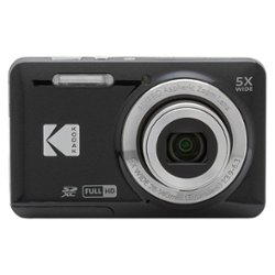 Kodak - PIXPRO FZ55 16.4 Megapixel Digital Camera - Black - Front_Zoom