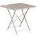 Front. Alamont Home - Oia Square Contemporary Patio Table - Light Gray - Light Gray.