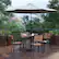 Alt View 12. Alamont Home - Lark Outdoor Square Modern 7 Piece Patio Set - Gray.