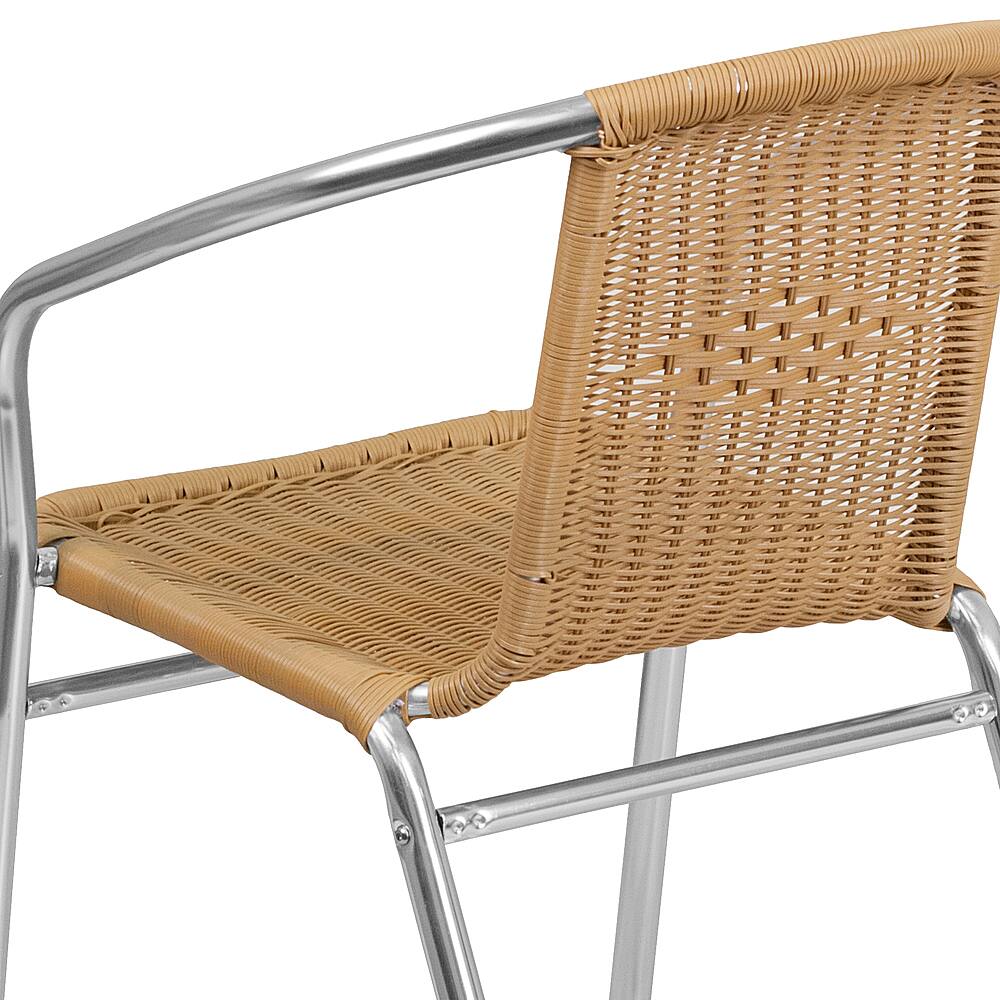 Alt View 15. Alamont Home - Lila Patio Chair - Aluminum and Beige.