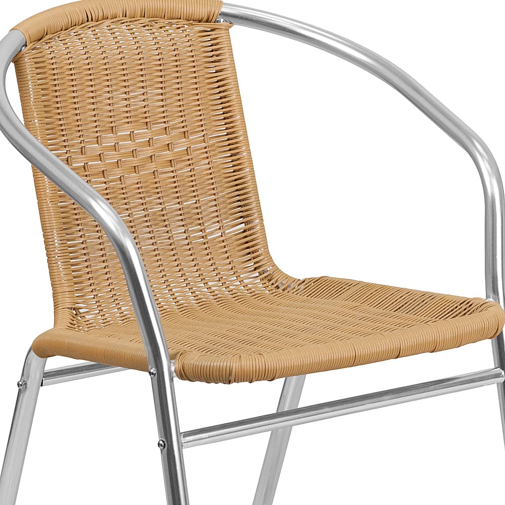 Alt View 17. Alamont Home - Lila Patio Chair - Aluminum and Beige.