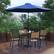 Alt View 12. Alamont Home - Lark Outdoor Square Modern 7 Piece Patio Set - Navy.