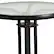 Alt View 13. Alamont Home - Lila Outdoor Round Contemporary Metal 3 Piece Patio Set - Clear/Black.