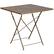 Front. Alamont Home - Oia Square Contemporary Patio Table - Gold - Gold.