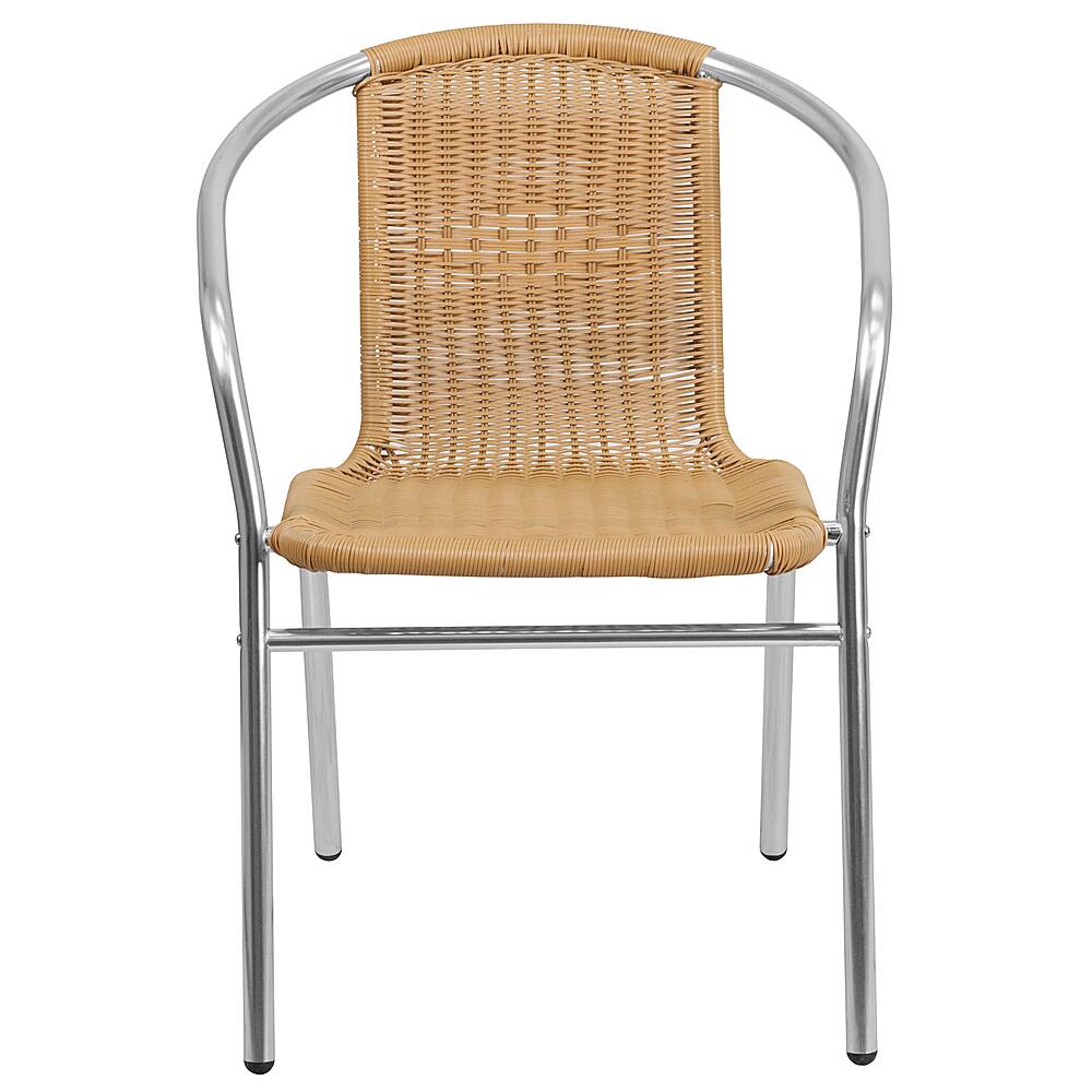 Alt View 11. Alamont Home - Lila Patio Chair (set of 4) - Aluminum and Beige.
