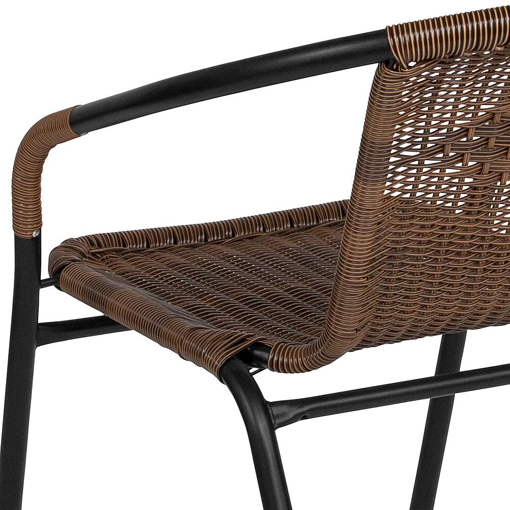 Alt View 16. Alamont Home - Lila Patio Chair (set of 4) - Medium Brown.