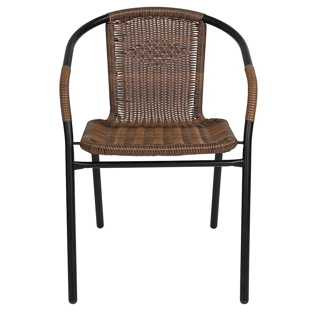 Alt View 18. Alamont Home - Lila Patio Chair (set of 4) - Medium Brown.