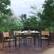Alt View 11. Alamont Home - Lark Outdoor Rectangle Modern 5 Piece Patio Set - Teak.