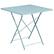Front. Alamont Home - Oia Square Contemporary Patio Table - Sky Blue - Sky Blue.
