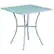 Front. Alamont Home - Oia Square Contemporary Patio Table - Sky Blue - Sky Blue.