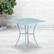Alt View 11. Alamont Home - Oia Square Contemporary Patio Table - Sky Blue - Sky Blue.