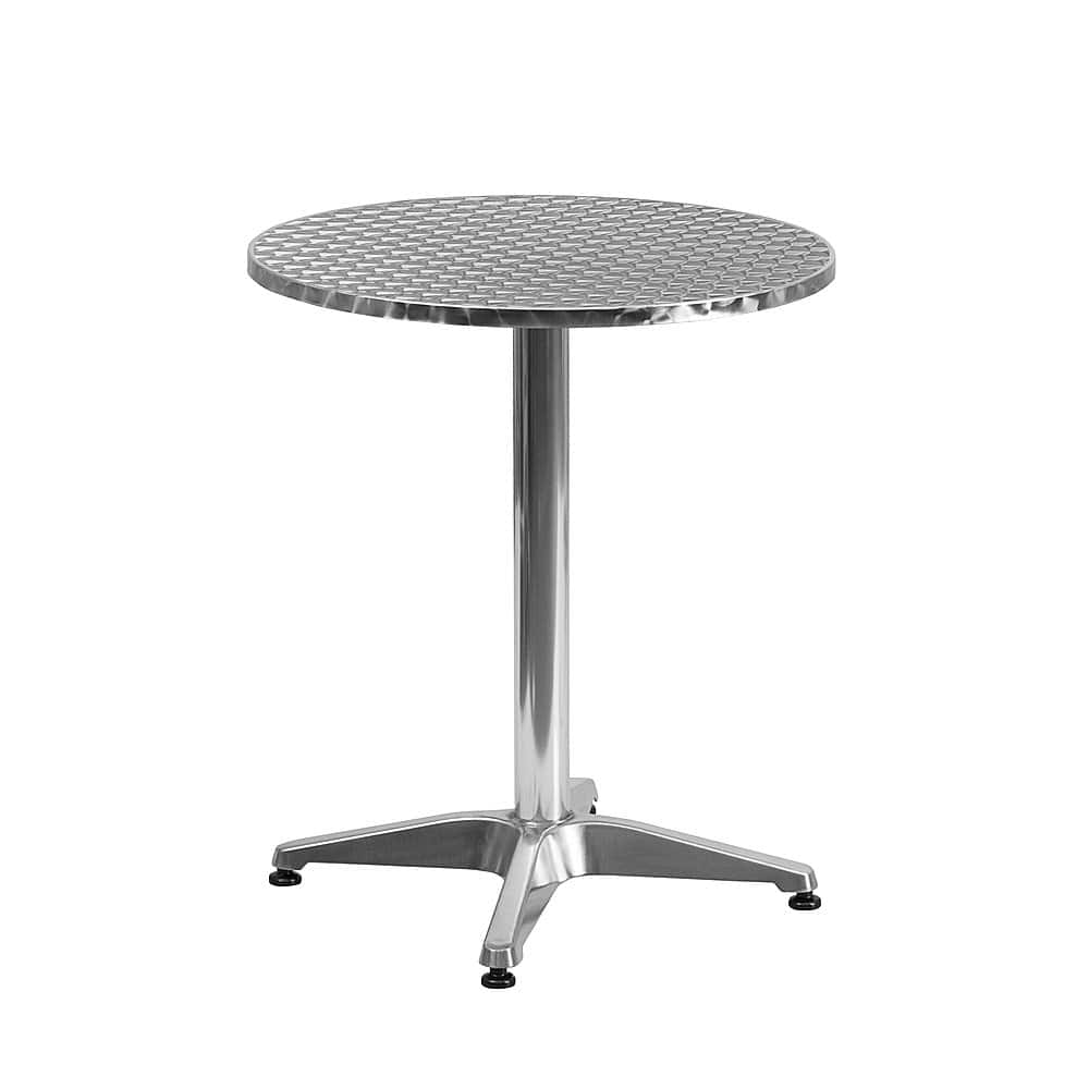 Front. Alamont Home - Mellie Contemporary Patio Table - Aluminum.