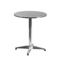 Alamont Home - Mellie Contemporary Patio Table - Aluminum - Front_Zoom