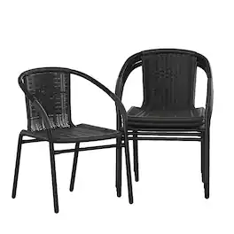 Alamont Home - Lila Patio Chair (set of 4) - Black