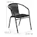 Alt View 14. Alamont Home - Lila Patio Chair (set of 4) - Black.