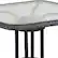 Alt View 14. Alamont Home - Barker Square Contemporary Patio Table - Clear Top/Gray Rattan - Clear Top/Gray Rattan.