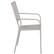 Alt View 16. Alamont Home - Oia Patio Chair - Light Gray.