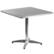 Front. Alamont Home - Mellie Contemporary Patio Table - Aluminum.