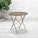 Alt View 11. Alamont Home - Oia Round Contemporary Patio Table - Gold - Gold.