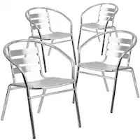 Alamont Home - Lila Patio Chair (set of 4) - Aluminum - Front_Zoom
