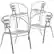 Front. Alamont Home - Lila Patio Chair (set of 4) - Aluminum.