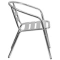 Alt View 16. Flash Furniture - Lila Patio Chair (set of 4) - Aluminum.
