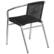 Alt View 14. Alamont Home - Lila Patio Chair (set of 4) - Aluminum and Black.