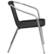 Alt View 16. Alamont Home - Lila Patio Chair (set of 4) - Aluminum and Black.