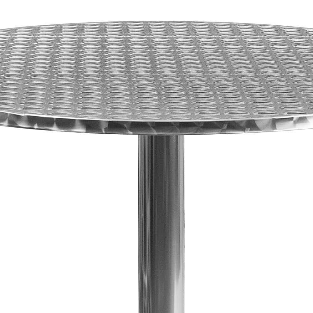 Alt View 14. Alamont Home - Mellie Contemporary Patio Table - Aluminum.