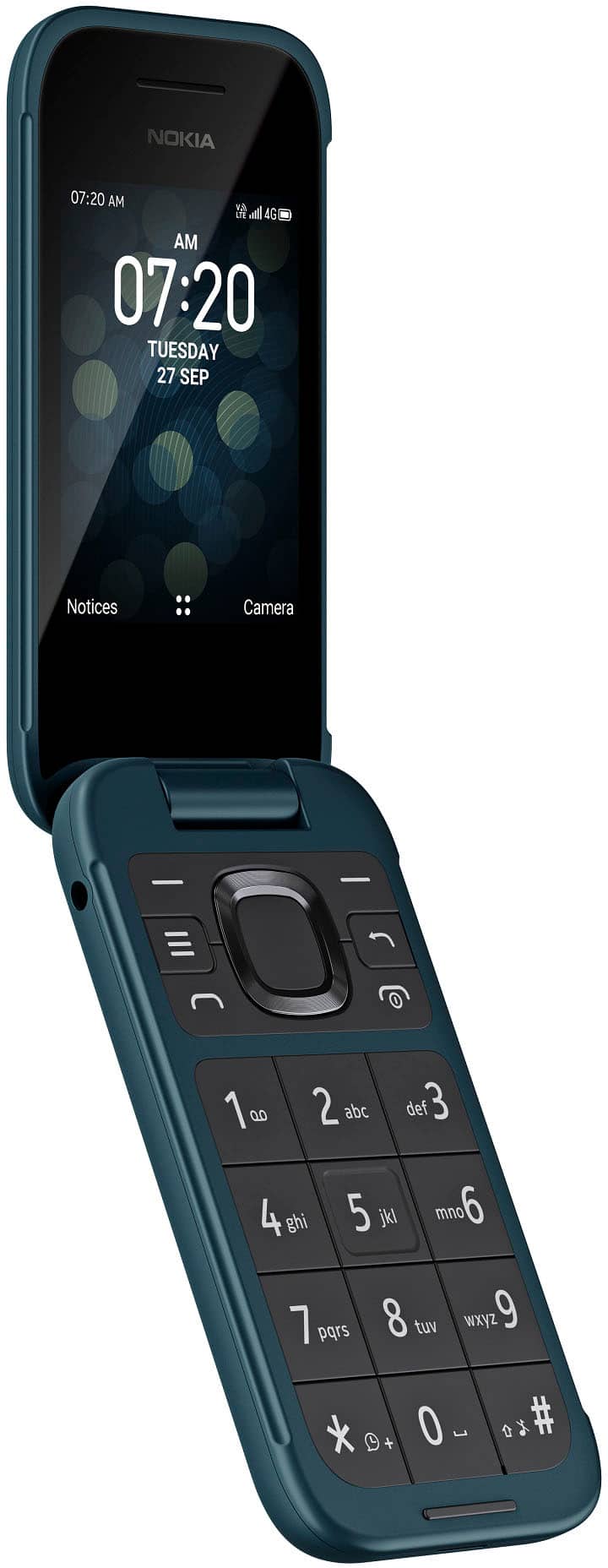 Alt View 12. Nokia - 2780 Flip Phone (Unlocked) - Blue.