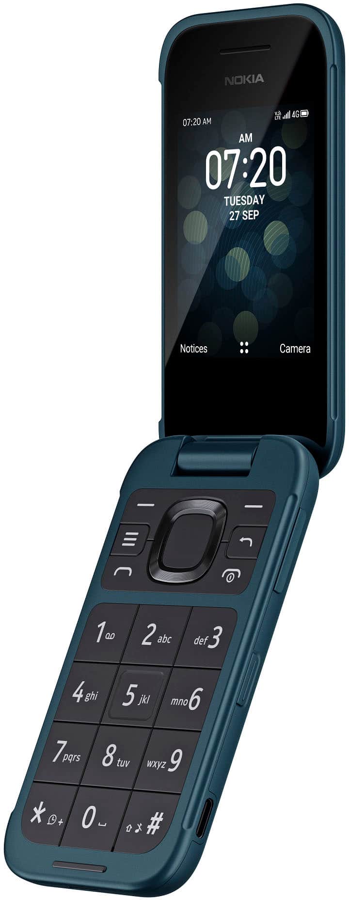 Alt View 13. Nokia - 2780 Flip Phone (Unlocked) - Blue.