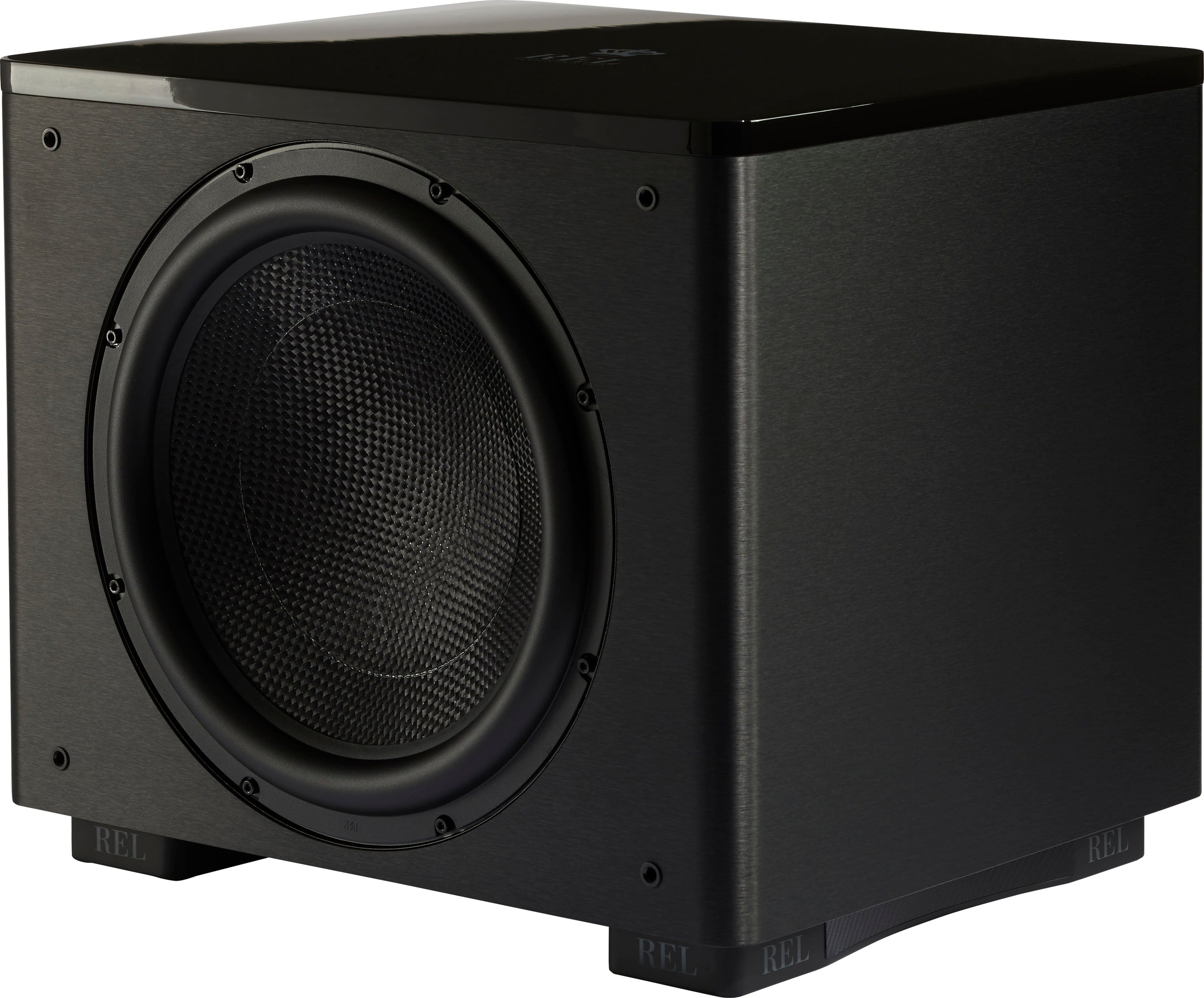 Angle View: REL - HT/1510 Predator Subwoofer - Black Vinyl