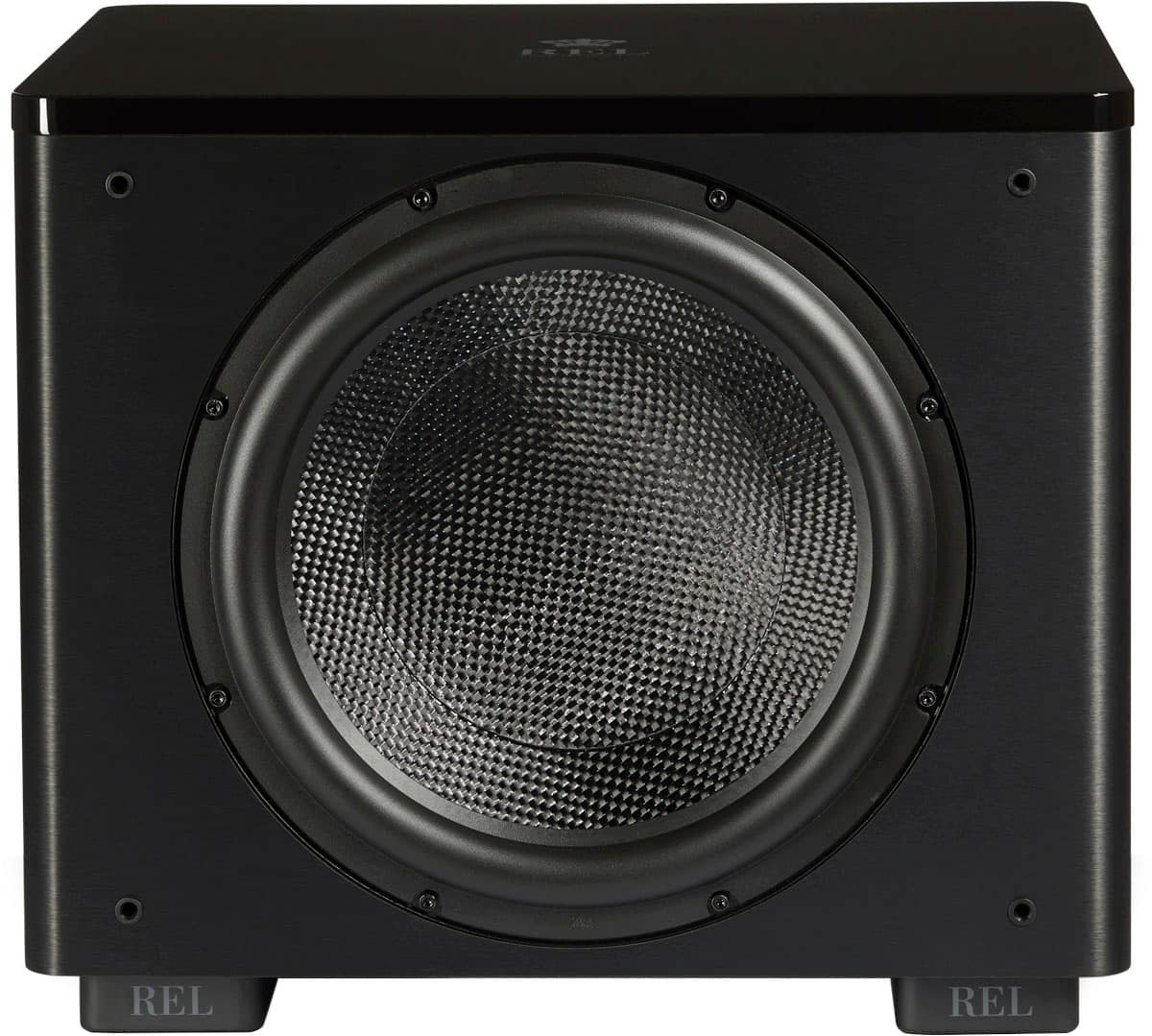 REL - HT/1510 Subwoofer - Black Vinyl - Front_Zoom