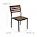 Alt View 13. Alamont Home - Lark Patio Chair (set of 2) - Teak.