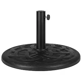 Alamont Home - Kona 19.25" Patio Umbrella Base - Black