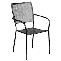 Alamont Home - Oia Patio Chair - Black - Front_Zoom