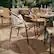 Alt View 12. Alamont Home - Lila Patio Chair (set of 4) - Beige.