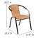 Alt View 14. Alamont Home - Lila Patio Chair (set of 4) - Beige.
