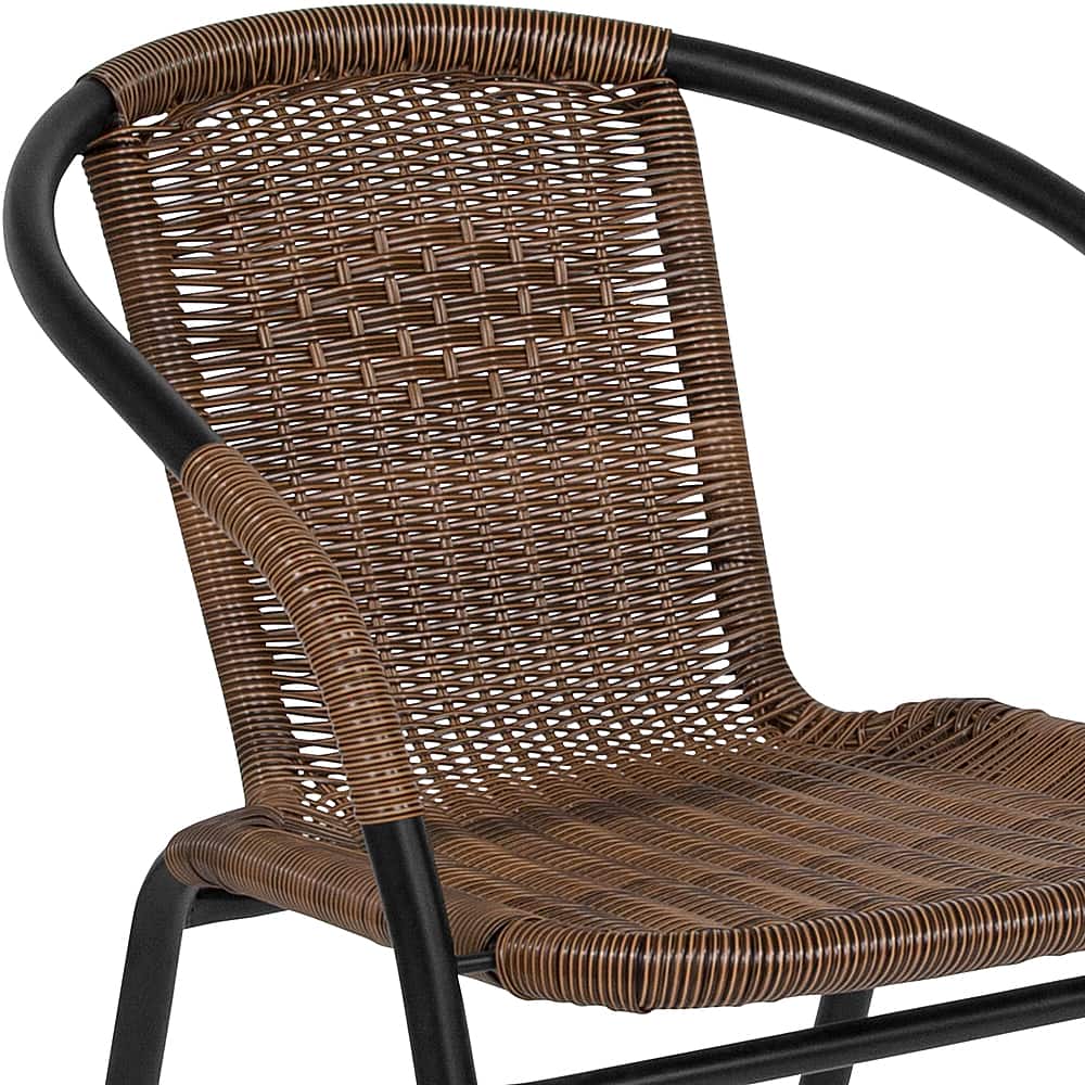 Alt View 15. Alamont Home - Lila Patio Chair (set of 2) - Medium Brown.