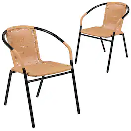 Alamont Home - Lila Patio Chair (set of 2) - Beige