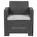 Alt View 11. Alamont Home - Seneca Patio Lounge Chair - Dark Gray.