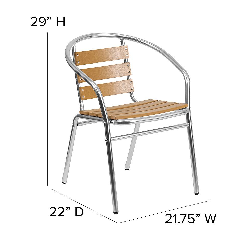 Alt View 13. Alamont Home - Lila Patio Chair - Aluminum.