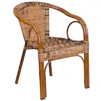 Alamont Home - Lila Patio Chair - Brown - Front_Zoom