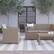 Alt View 13. Alamont Home - Seneca Outdoor Contemporary Resin 4 Piece Patio Set - Light Gray.