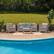 Alt View 14. Alamont Home - Seneca Outdoor Contemporary Resin 4 Piece Patio Set - Light Gray.