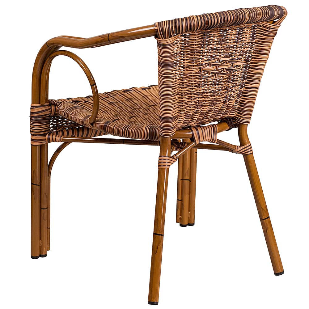 Alt View 14. Alamont Home - Lila Patio Chair (set of 3) - Brown.