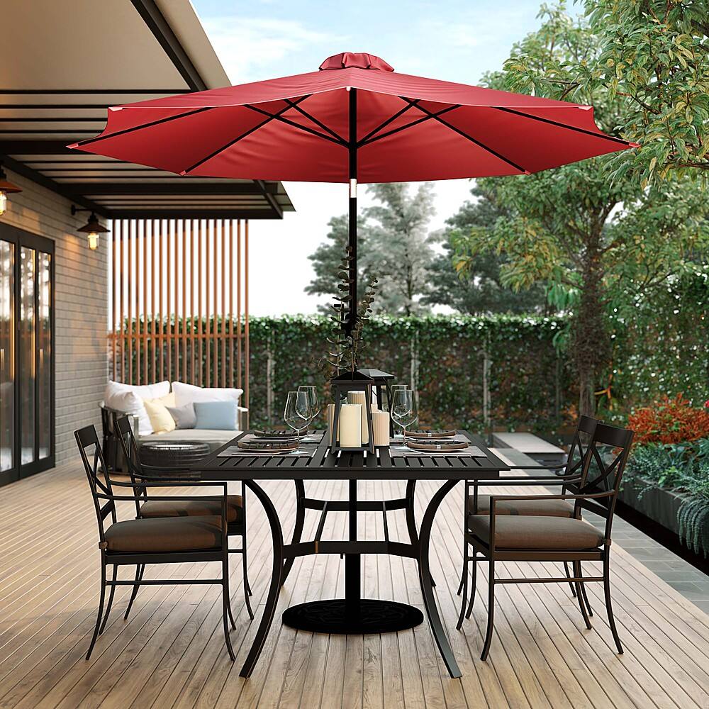 Alt View 13. Alamont Home - Kona Patio Umbrella - Red.
