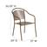 Alt View 13. Alamont Home - Oia Patio Chair (set of 5) - Gold.