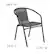 Alt View 14. Alamont Home - Lila Patio Chair (set of 2) - Gray.